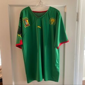 Men’s Puma Cameroon futbal/soccer Jersey